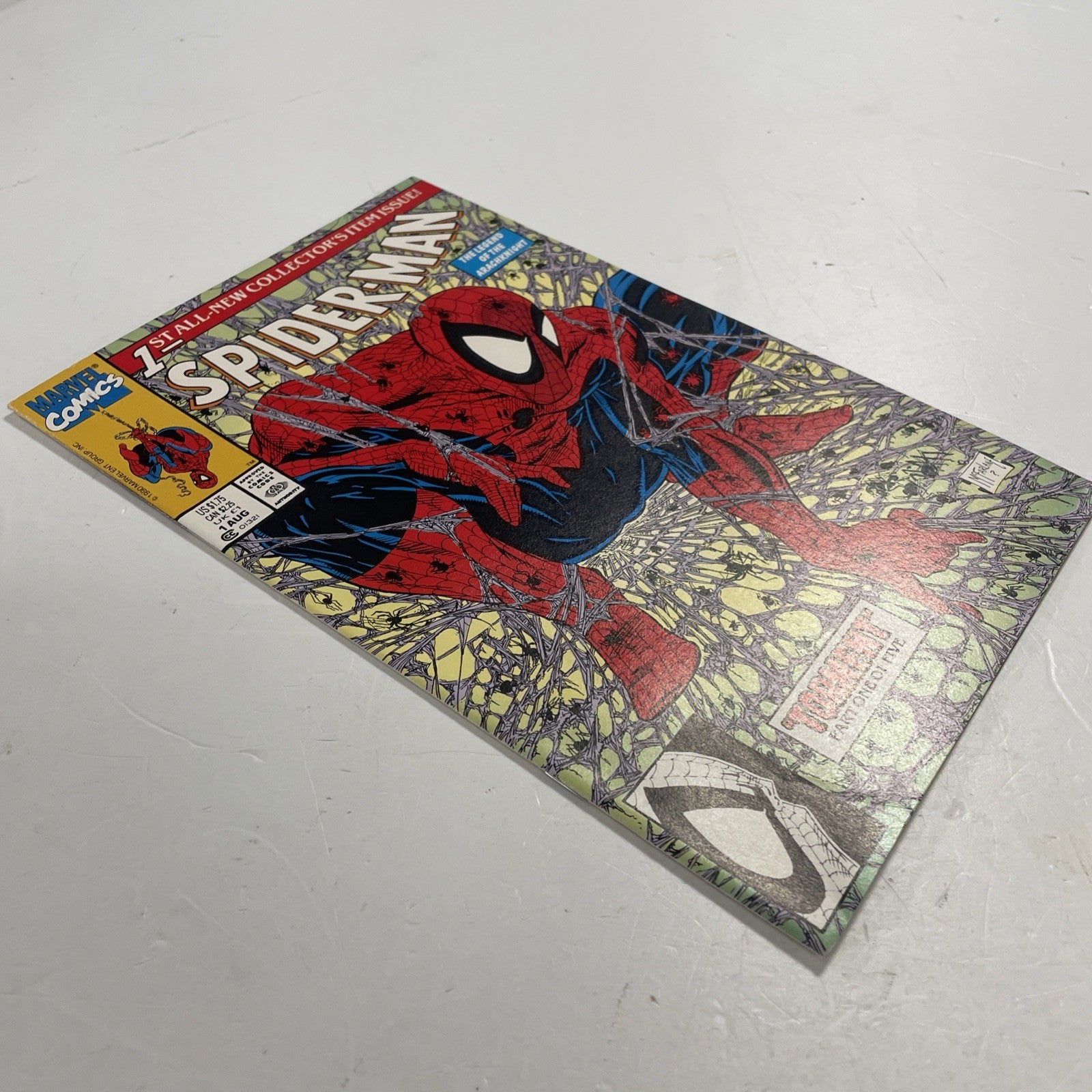 Spider-Man #1 1990 VF/NM Grey Web Todd McFarlane4