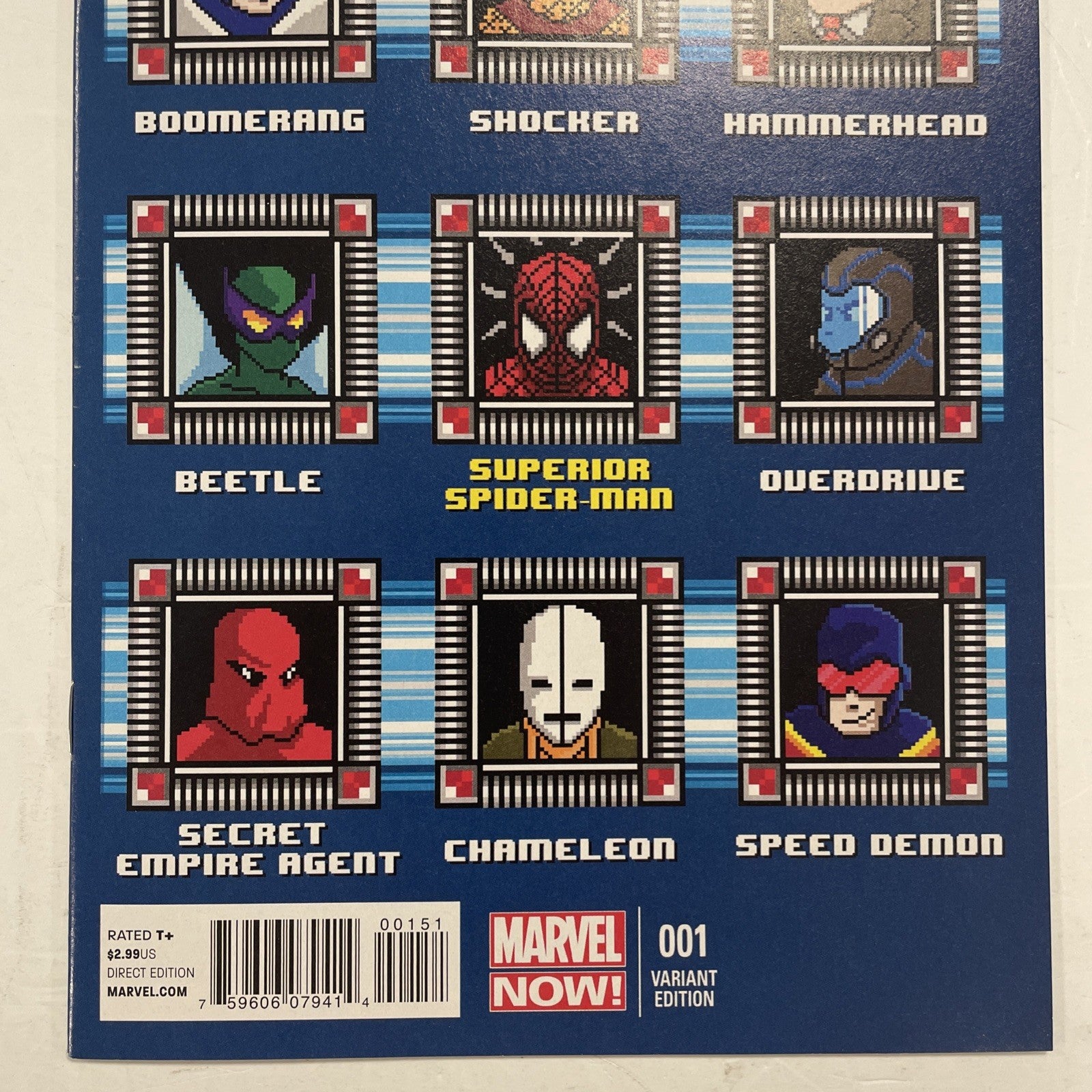 The Superior Foes Of Spider-man #1 2013 VF+ 1:25 Matthew Waite 8-bit Variant2