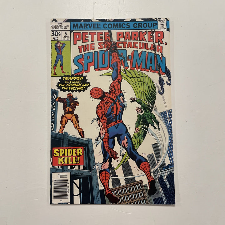 Peter Parker The Spectacular Spider-man #5 1977 VF-0