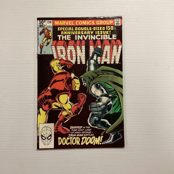 Invincible Iron Man #150 1981 FN Iconic Iron Man VS Dr. Doom Cover Pence Copy