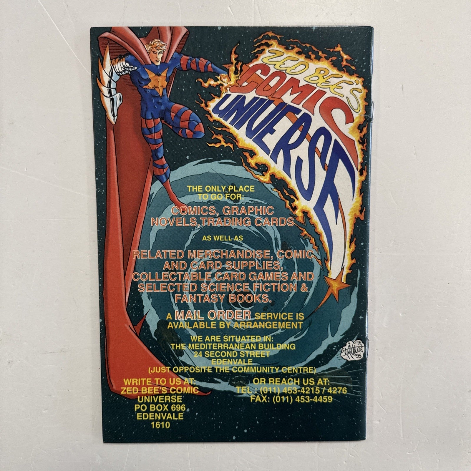 Battleaxe Press Spawn #8 1995 FN/VF South African Reprint Image inc. Poster3