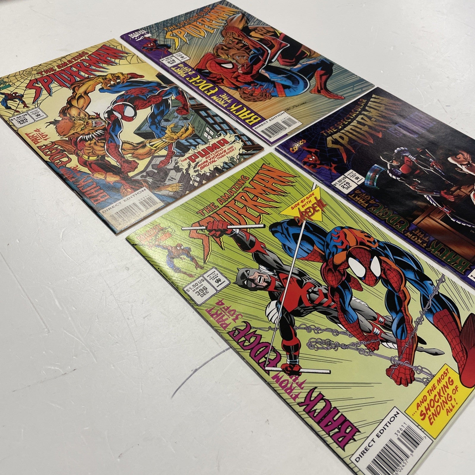 Spider-Man: Back from the Edge #1-4 1994 Complete Set5