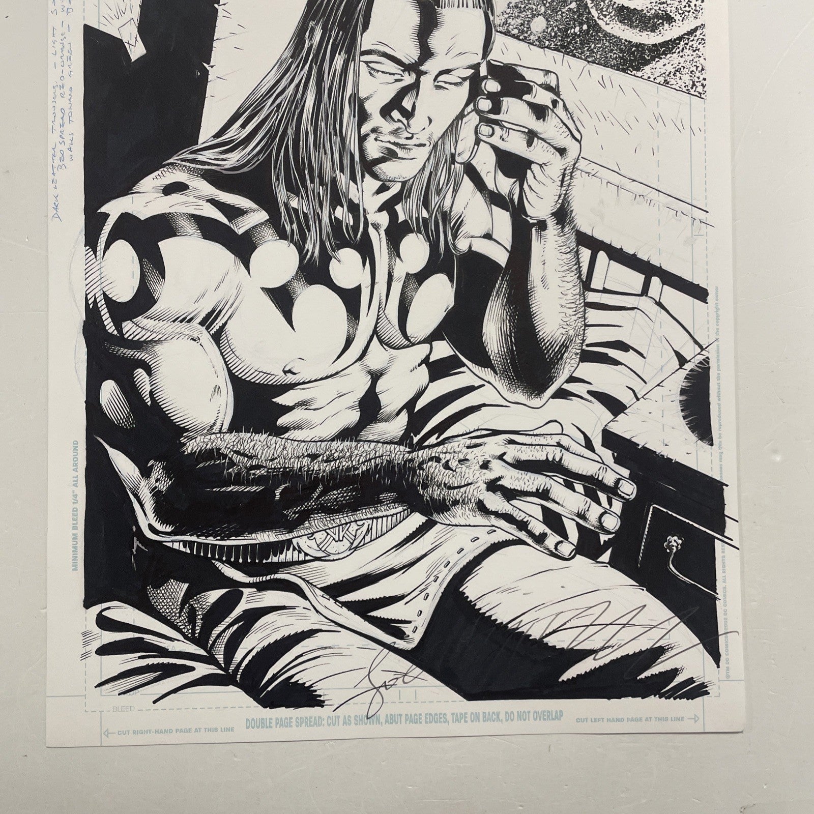 Original Artwork for Thunderbolt Jackson #1 Page 22 By John Higgins 20062