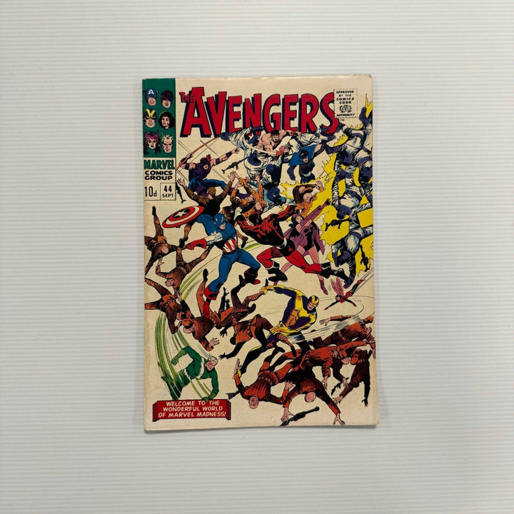 The Avengers #44 1967 VG/FN Pence Copy