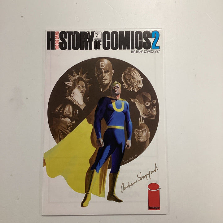 Big Bang Comics #27 History of Comics 2 1999 VF/NM Signed by Andrew Sheppard0