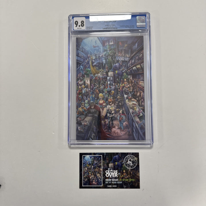 Crossover #1 2020 CGC 9.8 Scorpion Comic Alan Quah Variant 348/4000
