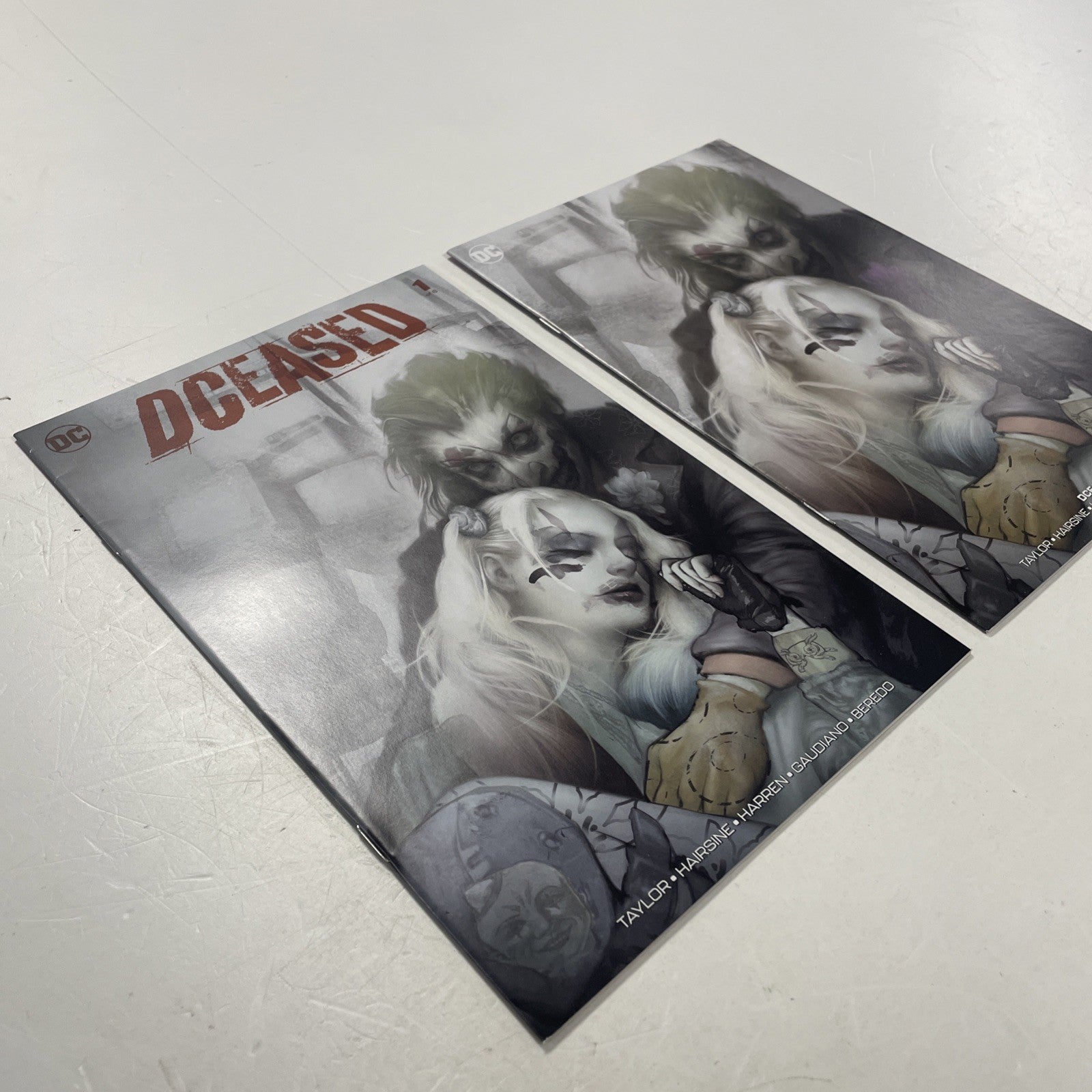 DCeased #1 2019 NM Dan Quintana Joker & Harley Trade Dress & Minimal Variant3