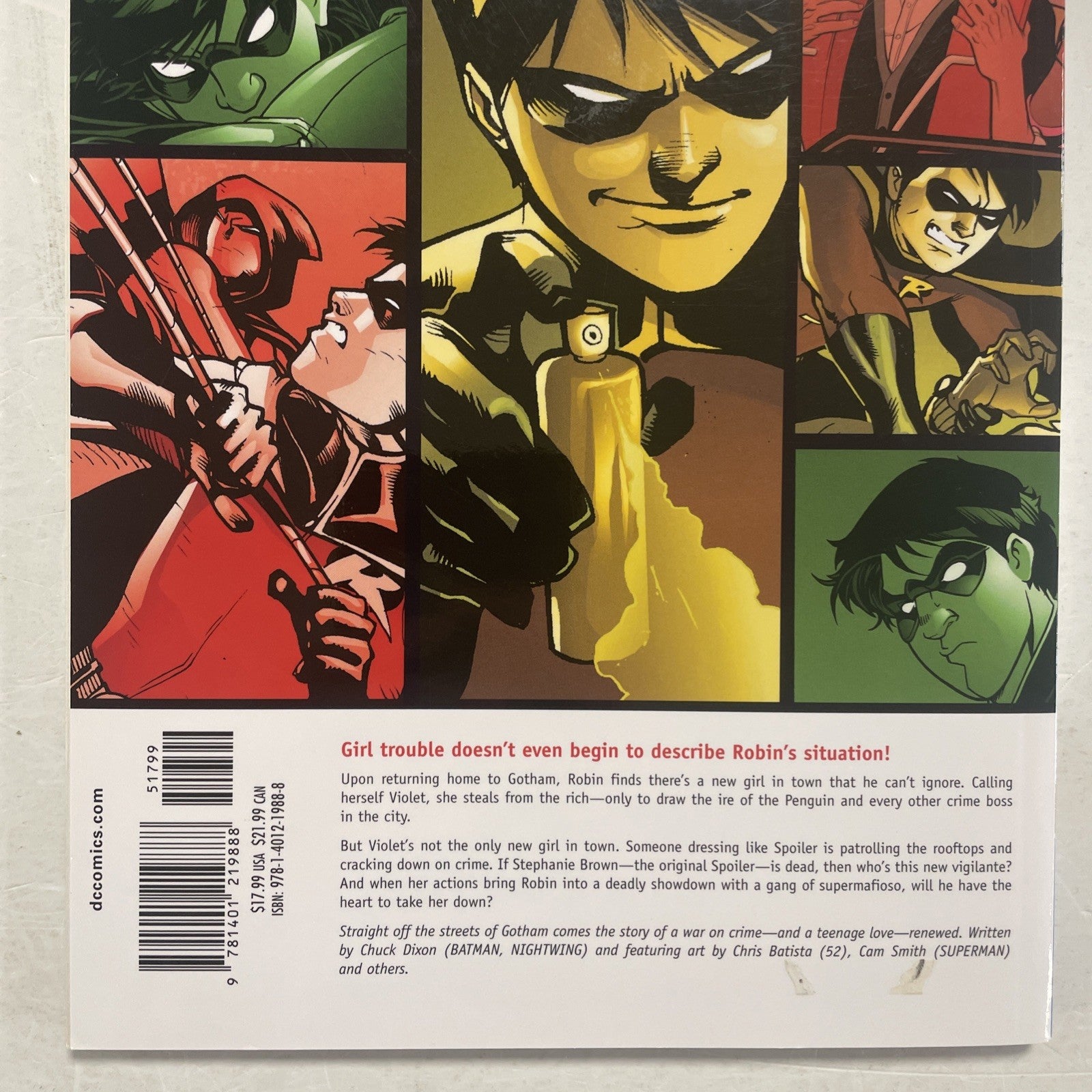 Robin Violent Tendencies 2008 TPB Trade Paperback Graphic Novel6
