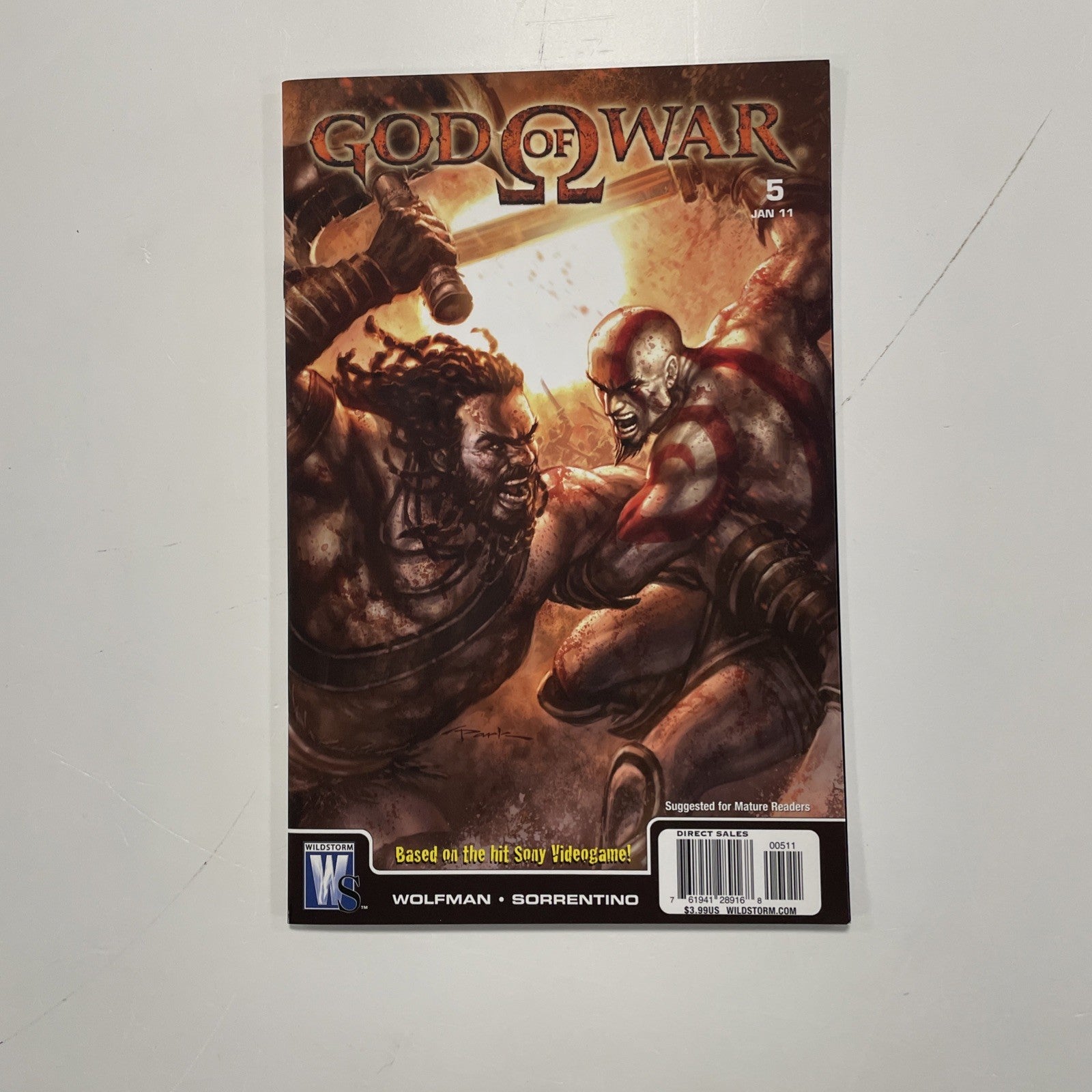 God Of War #5 2011 NM Wildstorm0