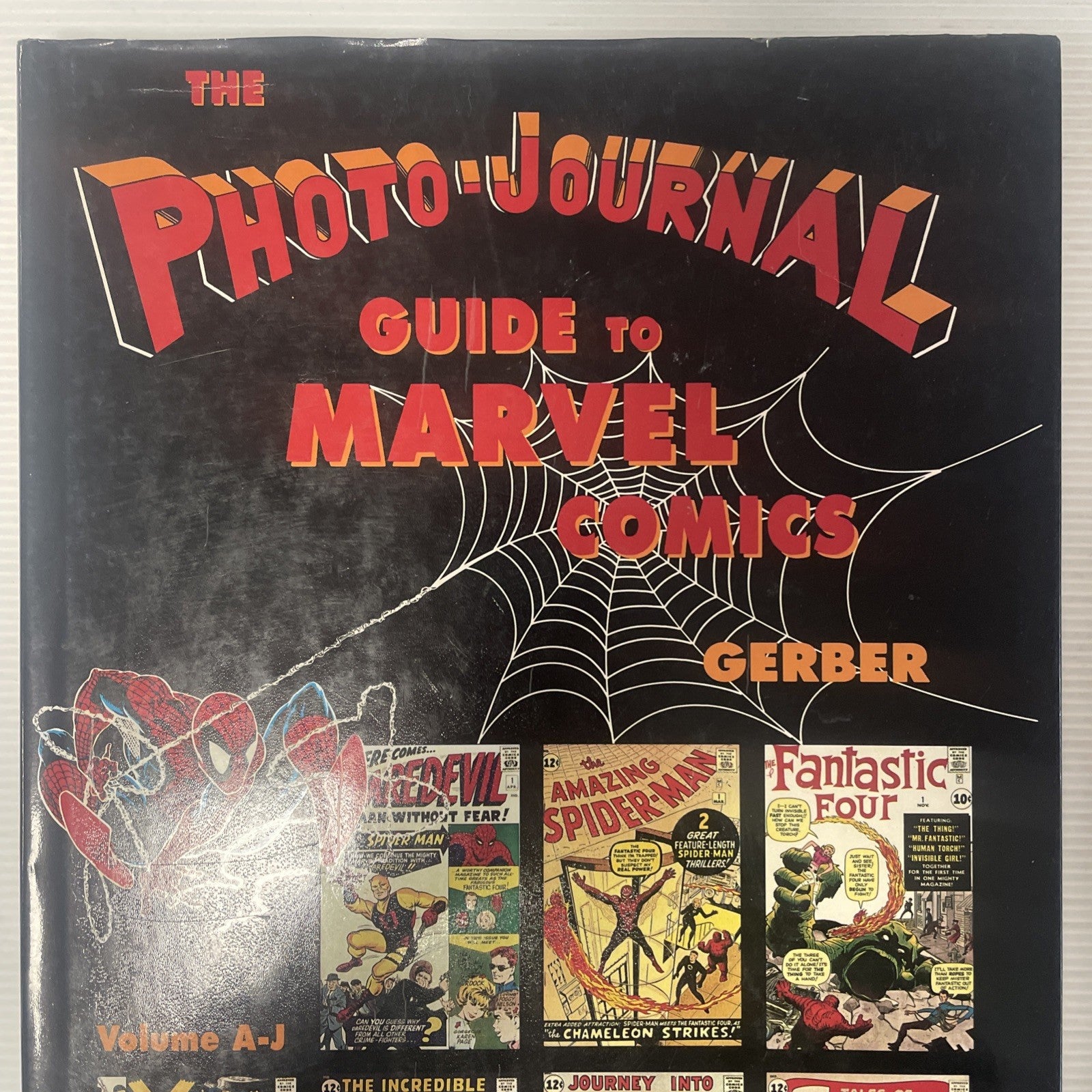 The Photo-Journal Guide to Marvel Comic Vol 3 & 4 A-J & K-Z Gerber Hardcover Set2