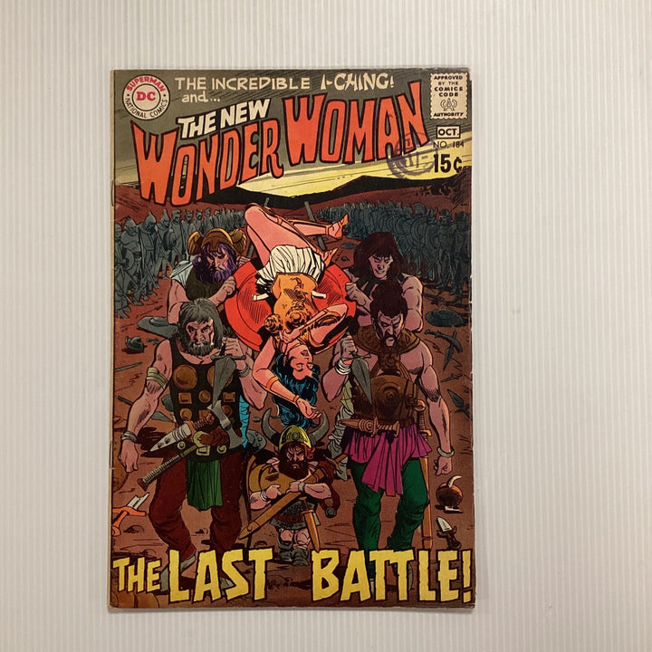 Wonder Woman #184 1969 VG/FN Pence Stamp0