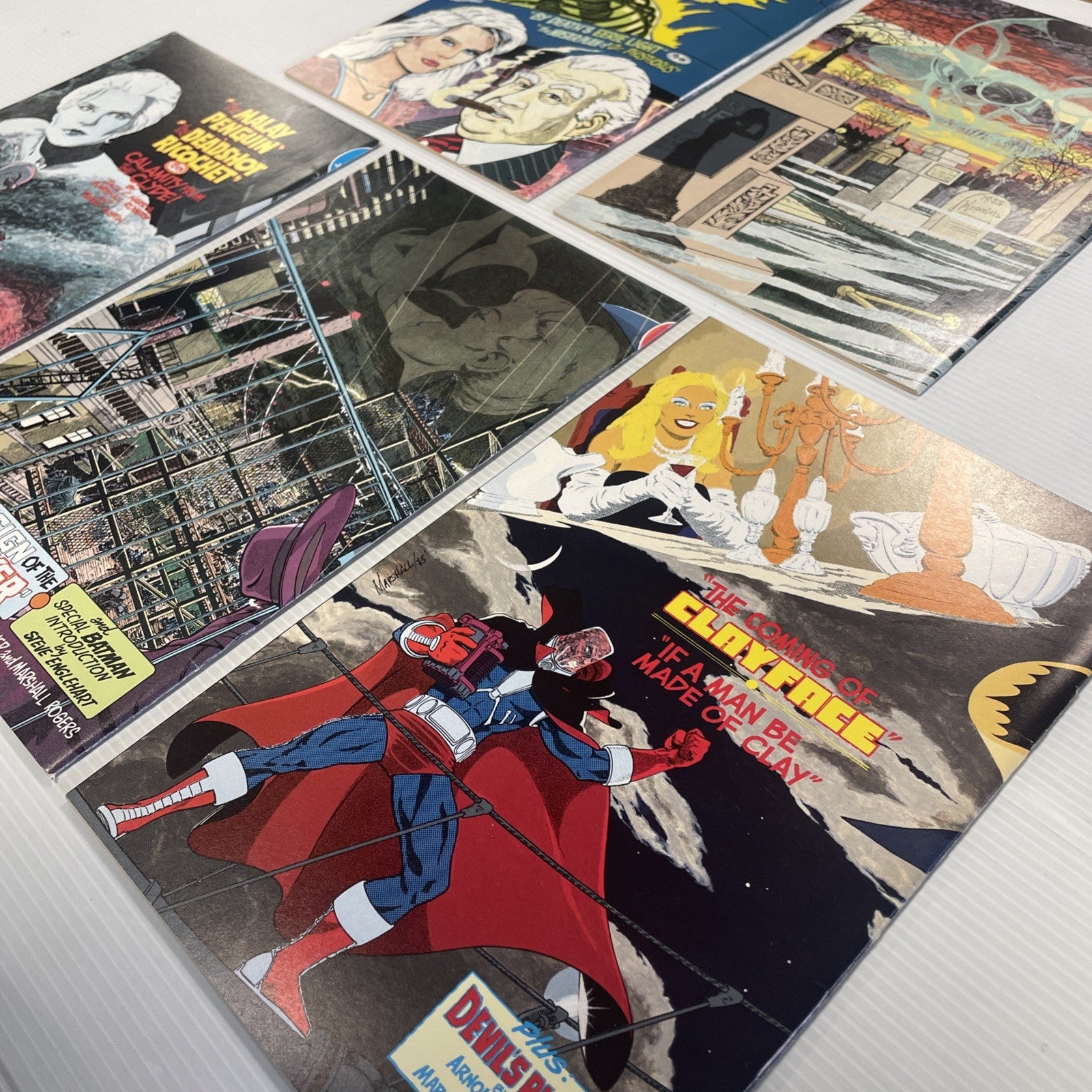 Shadow of The Batman #1-5 1985 Complete Set Reprints Classic Stories13