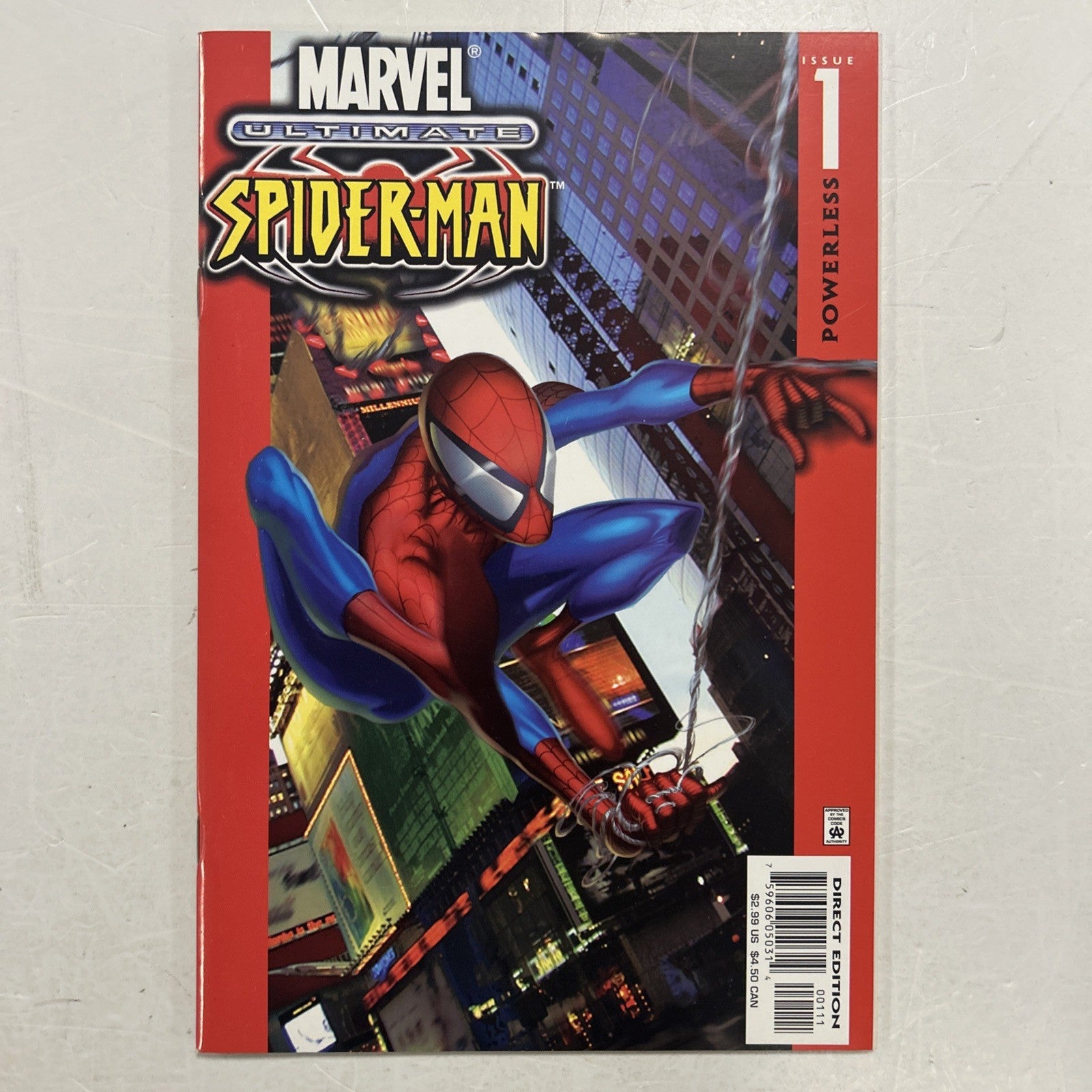 Ultimate Spider-Man #1 2000 VF/NM Powerless First Print0
