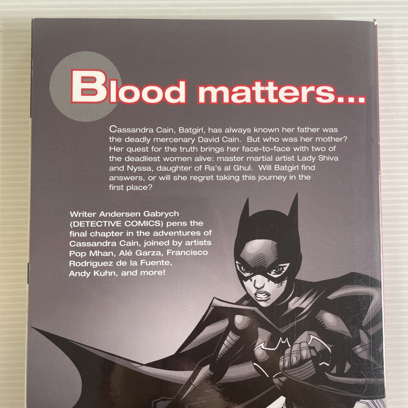 Batgirl Destructions Daughter 2006 TPB Trade Paperback Graphic Novel5