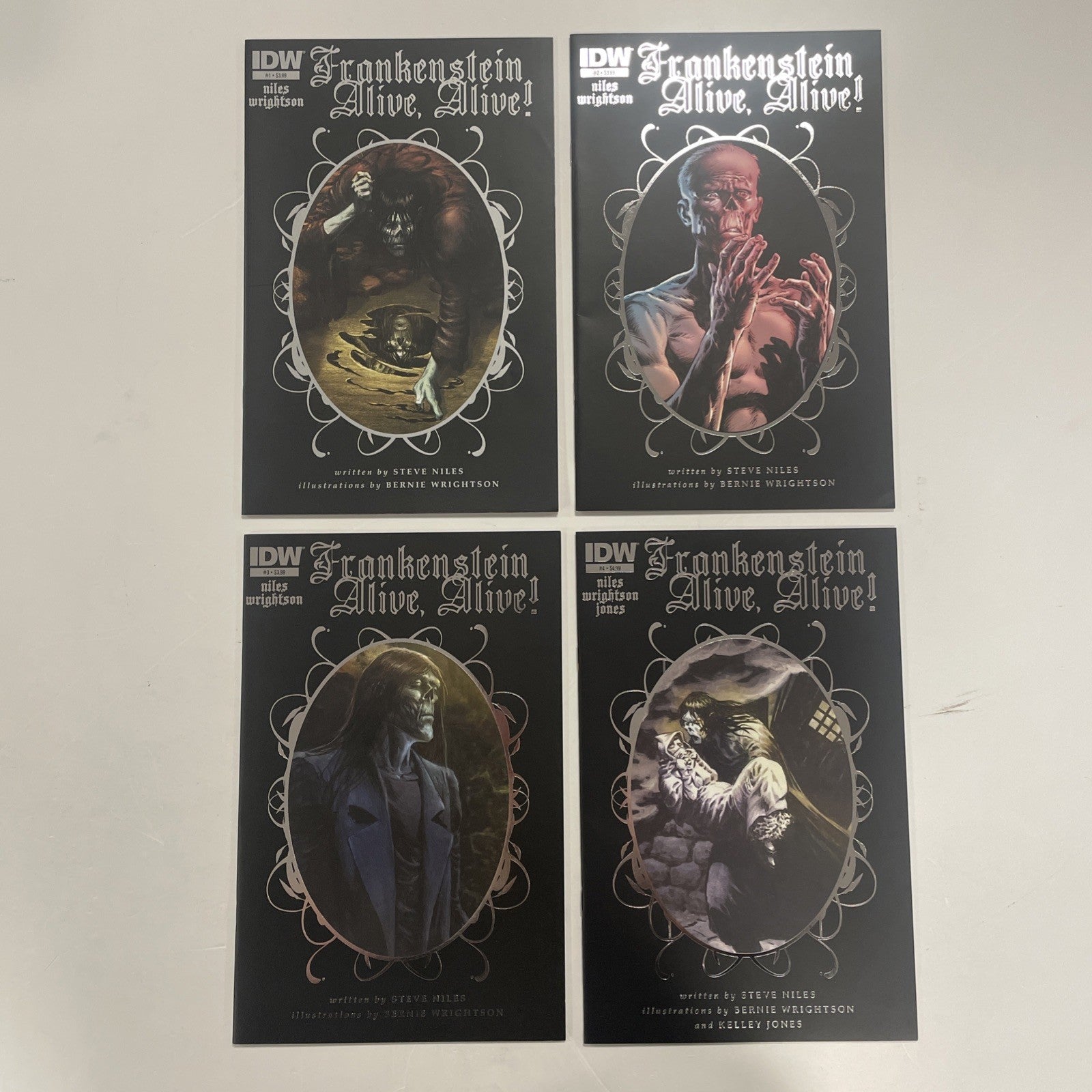 Frankenstein Alive, Alive! #1-4 (of 6) 2012 NM0