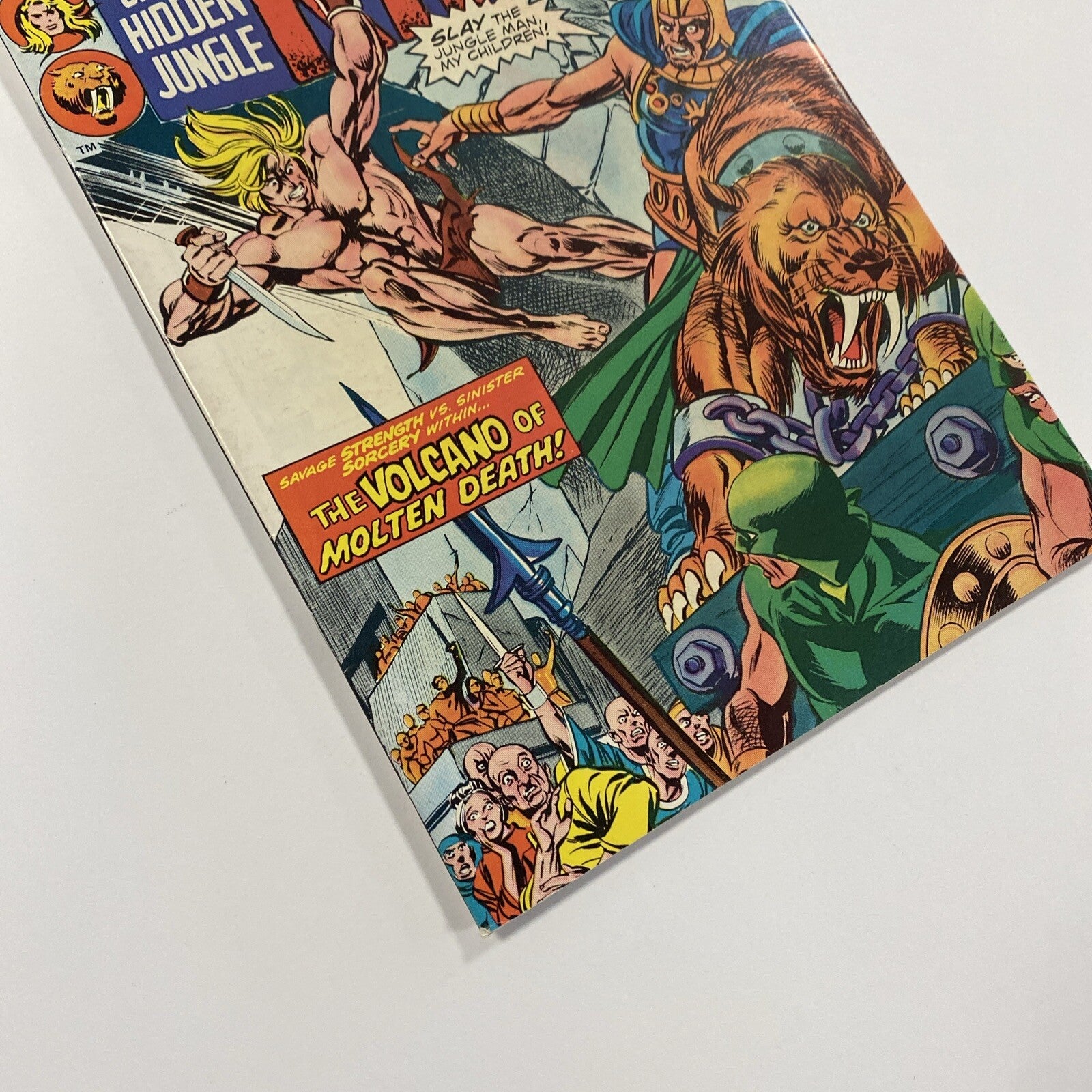 Ka-Zar #8 1975 FN Mark Jewelers insert!4