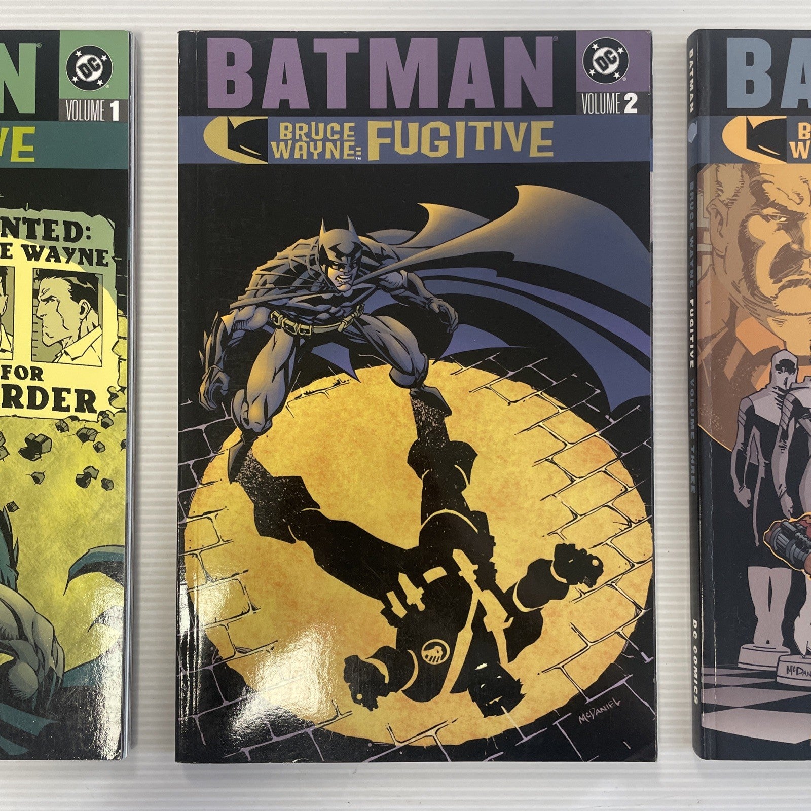 Batman: Fugitive Vol. 1-3 2002 TPB Trade Paperback Graphic Novel Set Complete Se2