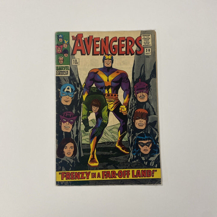 Avengers #30 1966 VG 1966 Pence Copy