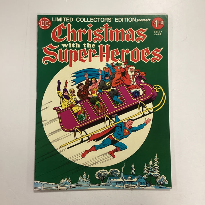 DC Limited Collectors Edition Christmas with the Superheroes 1976 VF0