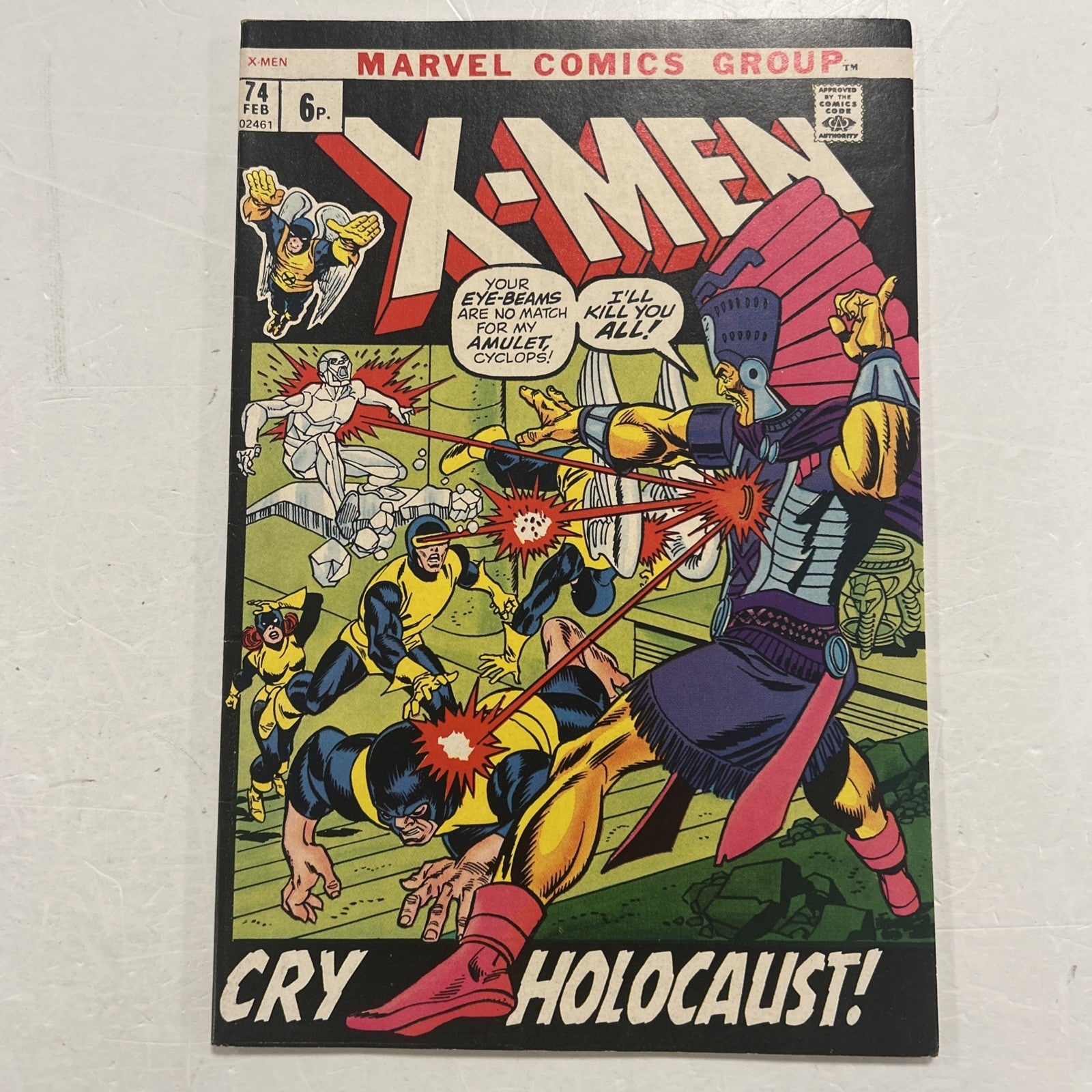 X-Men #74 1972 FN/VF Pence Copy0