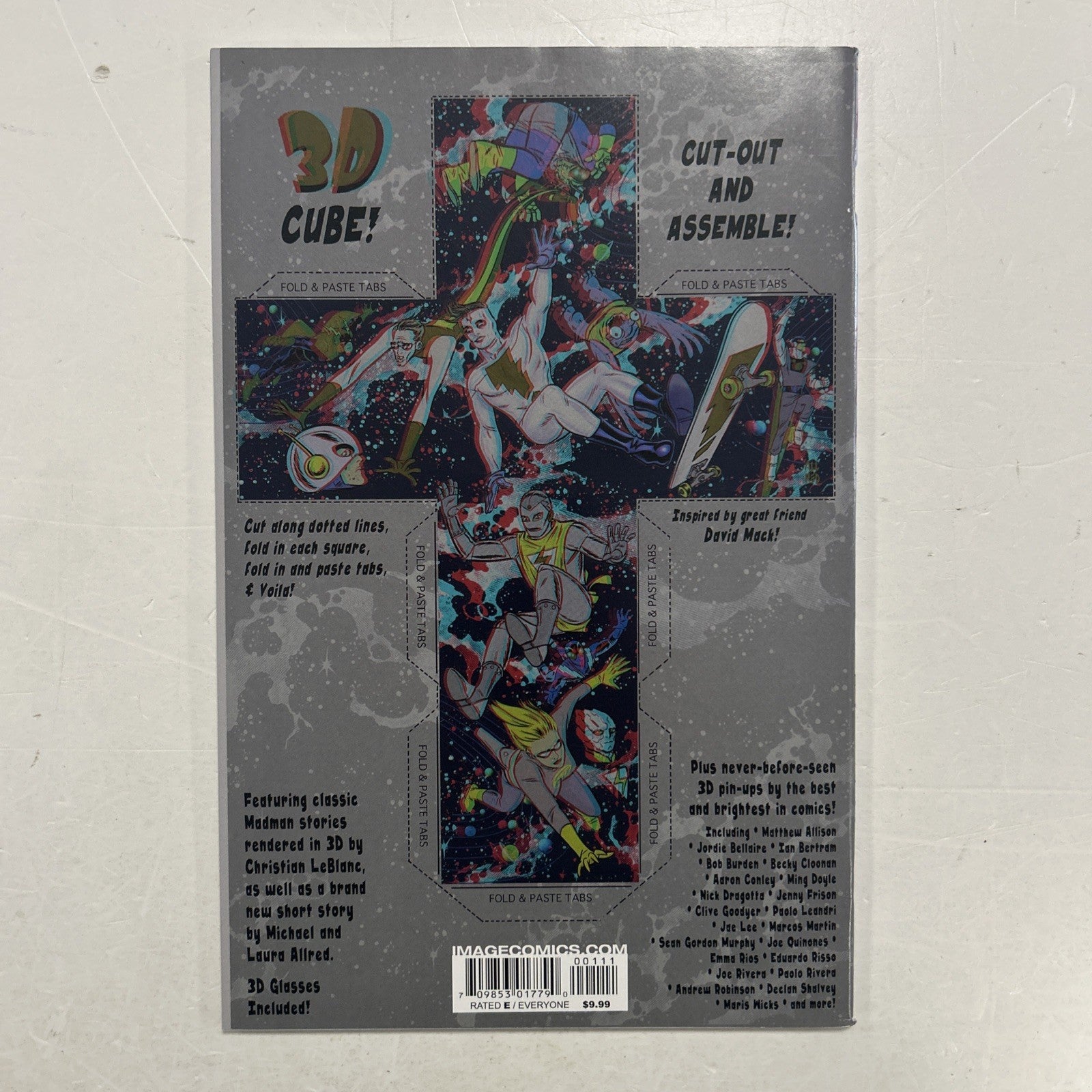 Madman In Your Face 3D Special #1 2014 Frank Enstein Image Comics Inc. Glasses5
