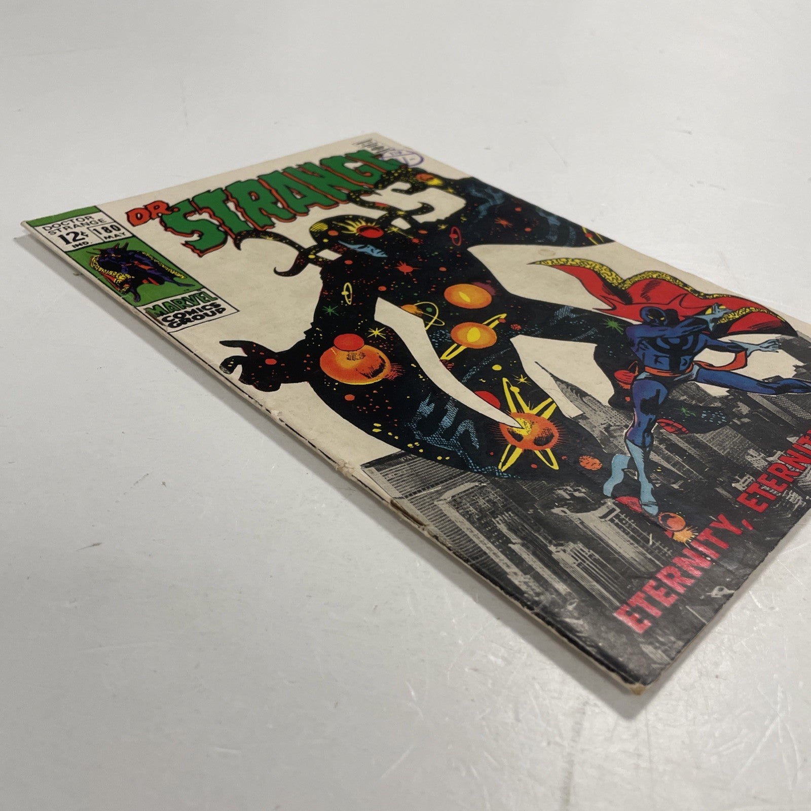 Doctor Strange #180 1969 VG Pence Stamp Eternity Photo Cover3