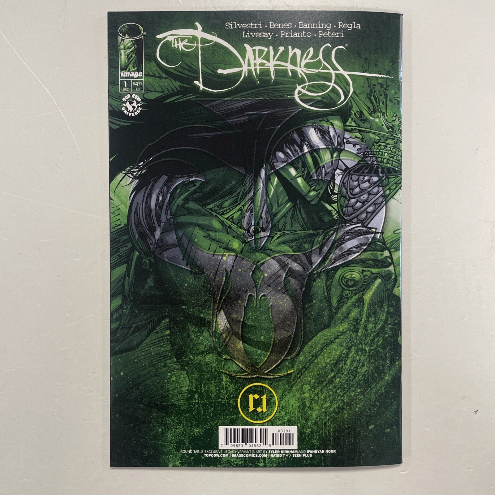 The Darkness Issue #1 2025 Tyler Kirkham Virgin Variant Round Table Blind Bag14