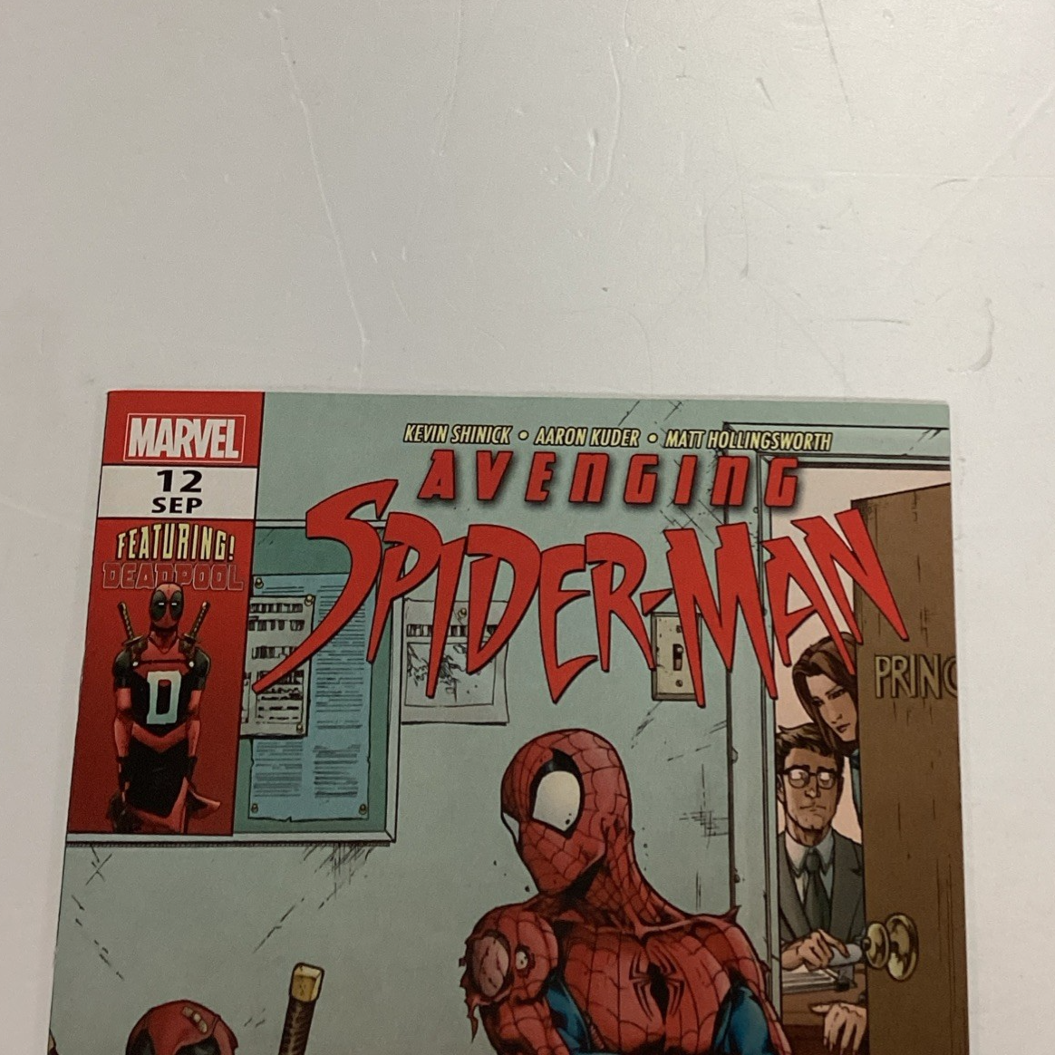 Avenging Spider-man #12 2012 VF/NM Deadpool appearance1