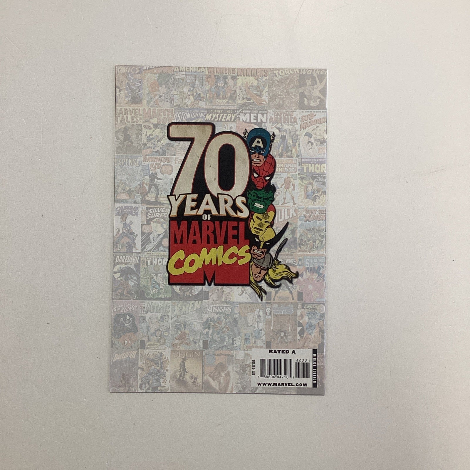 Amazing Spider-man #602 2009 VF/NM Mckone 70th Anniversary Variant6