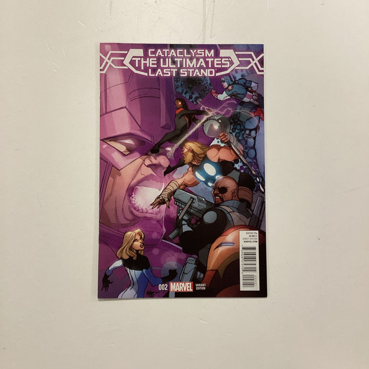 Cataclysm Ultimates Last Stand #2 2014 NM- 1:50 Pasqual Ferry Galactus Variant 20