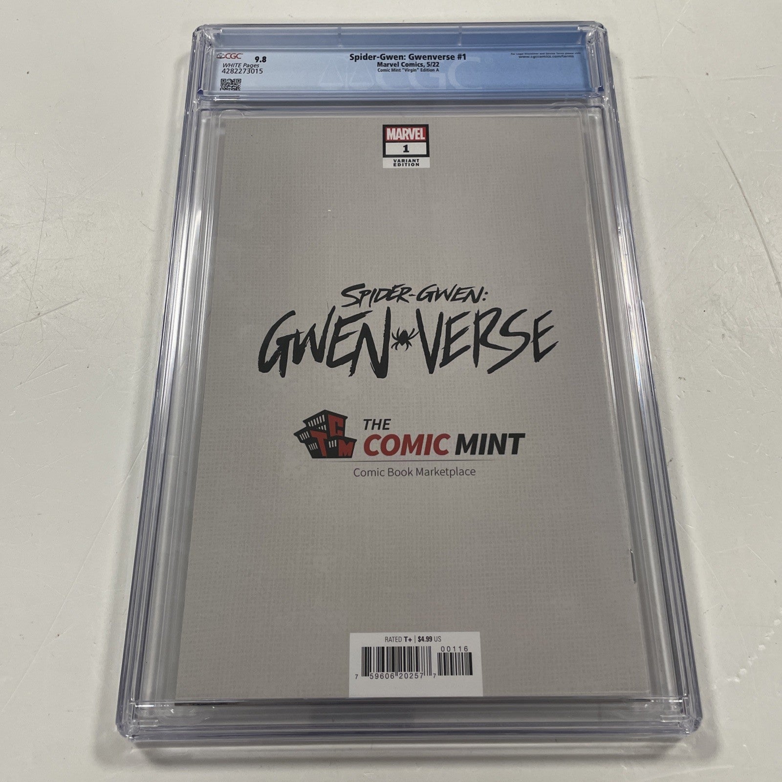 Spider-Gwen Gwenverse #1 2022 CGC 9.8 Felipe Massafera Virgin Variant5