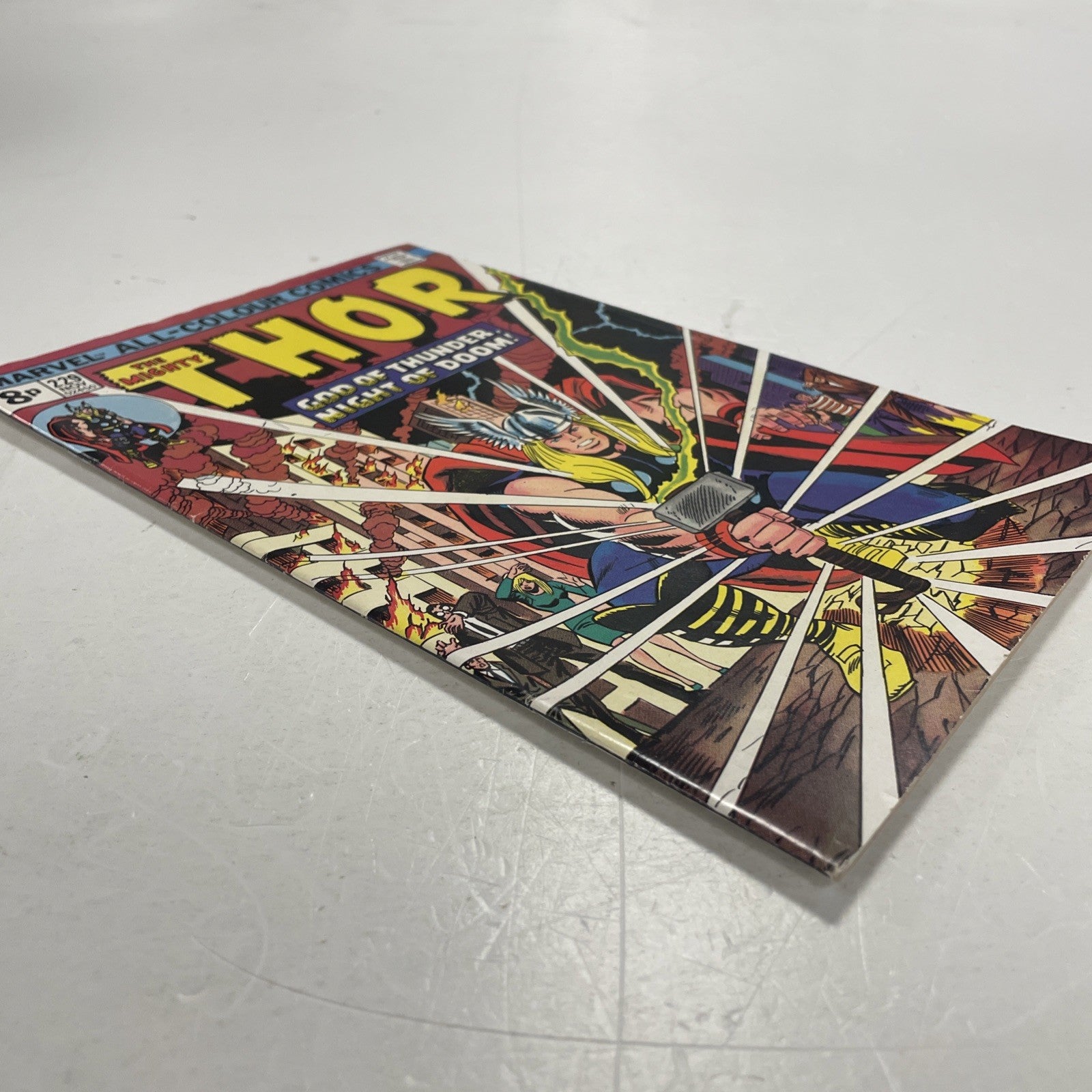The Mighty Thor #229 1974 FN+ 1st Wolverine Advert3