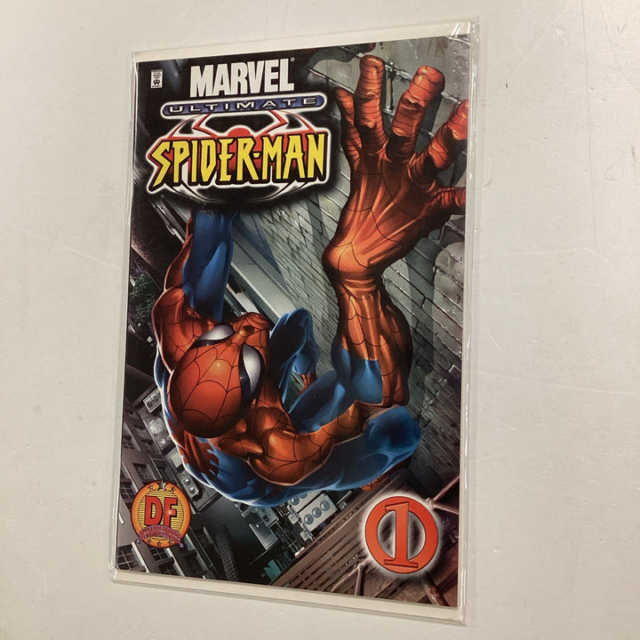 Ultimate Spider-man #1 2000 NM Joe Quesada Variant Dynamic Forces CoA #19110
