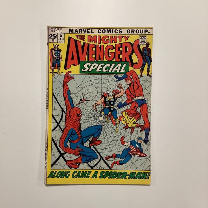 Avengers Annual #5 1972 VG/FN Reprint of 1st App. of Kang