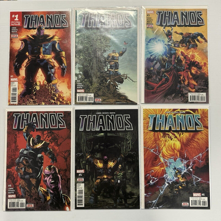 Thanos #1-18 2017 all approx VF/NM Complete set