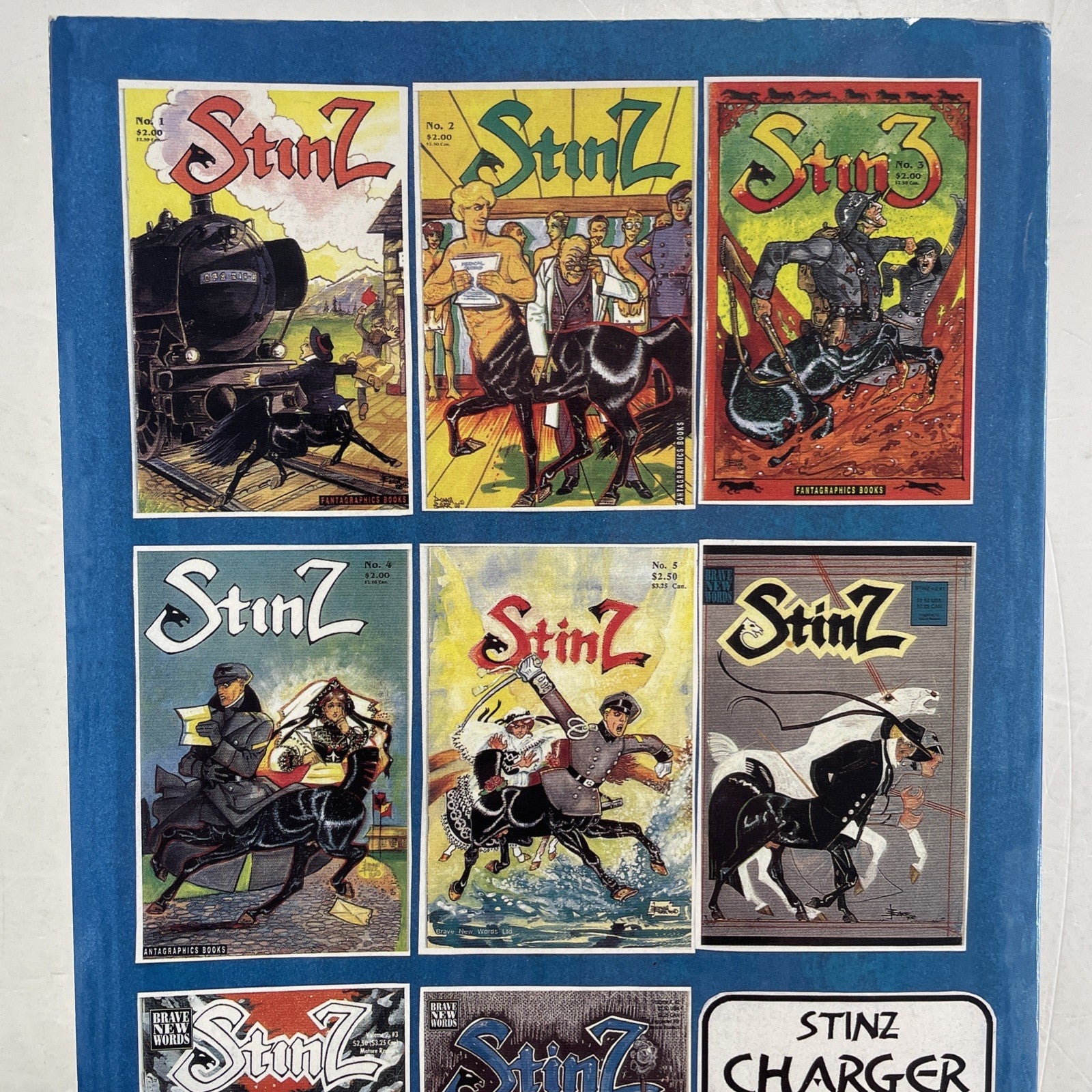 Donna Barr’s Stinz Charger The War Stories 1999 Signed and remarked Paperback5