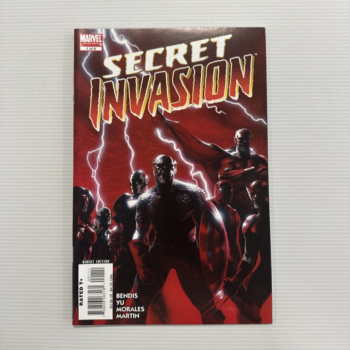 Secret Invasion #1-8 2008 VF/NM0