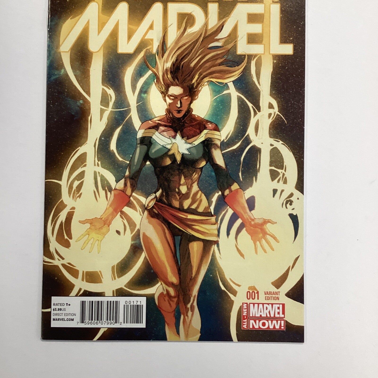 Captain Marvel #1 2014 NM- 1st App Of Bee Leinil Francis Yu Variant2