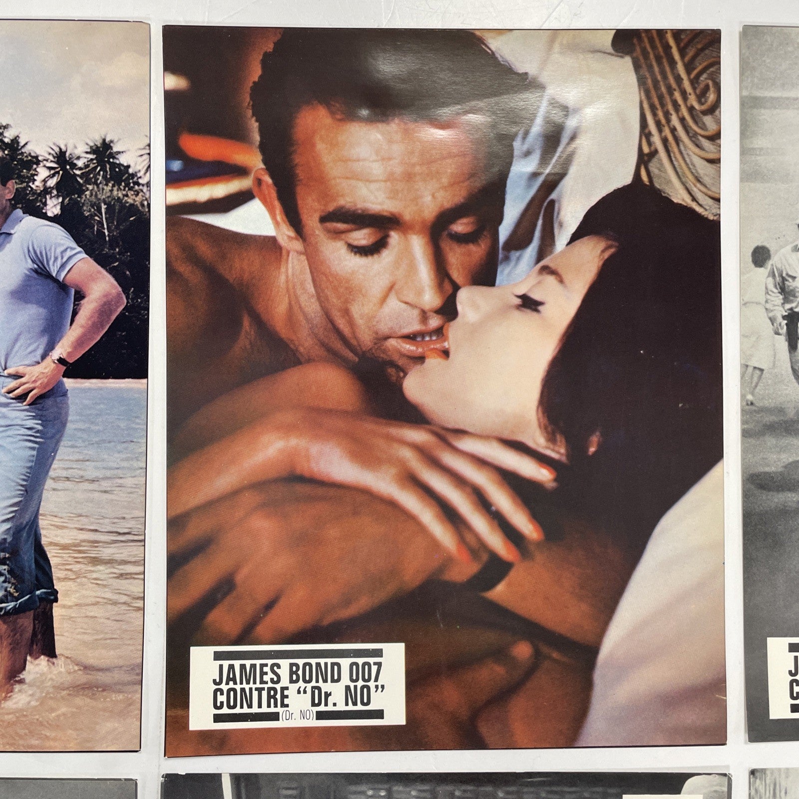 Original French lobby cards for  James Bond 007 Dr. NO. x62