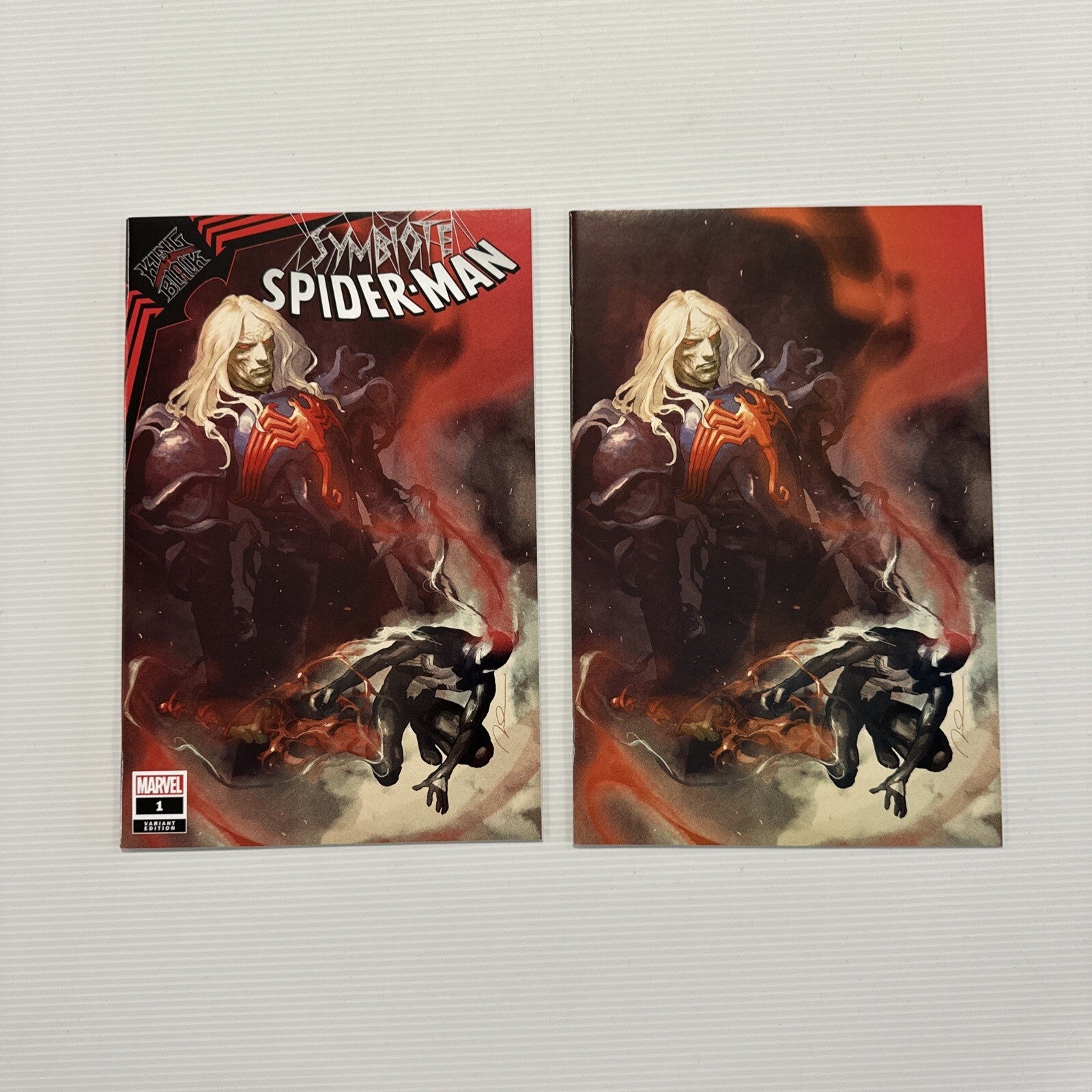 Symbiote Spider-Man: King in Black #1 Gerald Parel Variant Raw Comic0