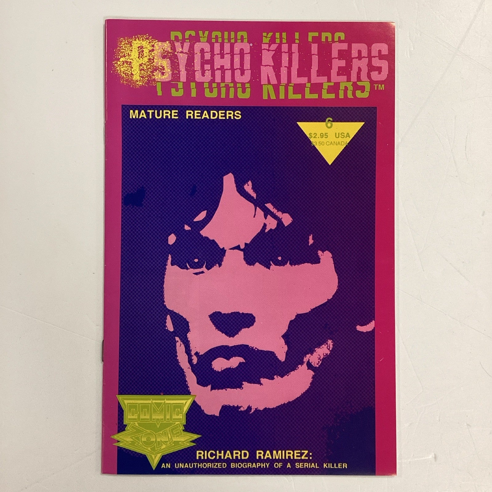 Psycho Killers #6 1992 FN Richard Ramirez Comic Zone0