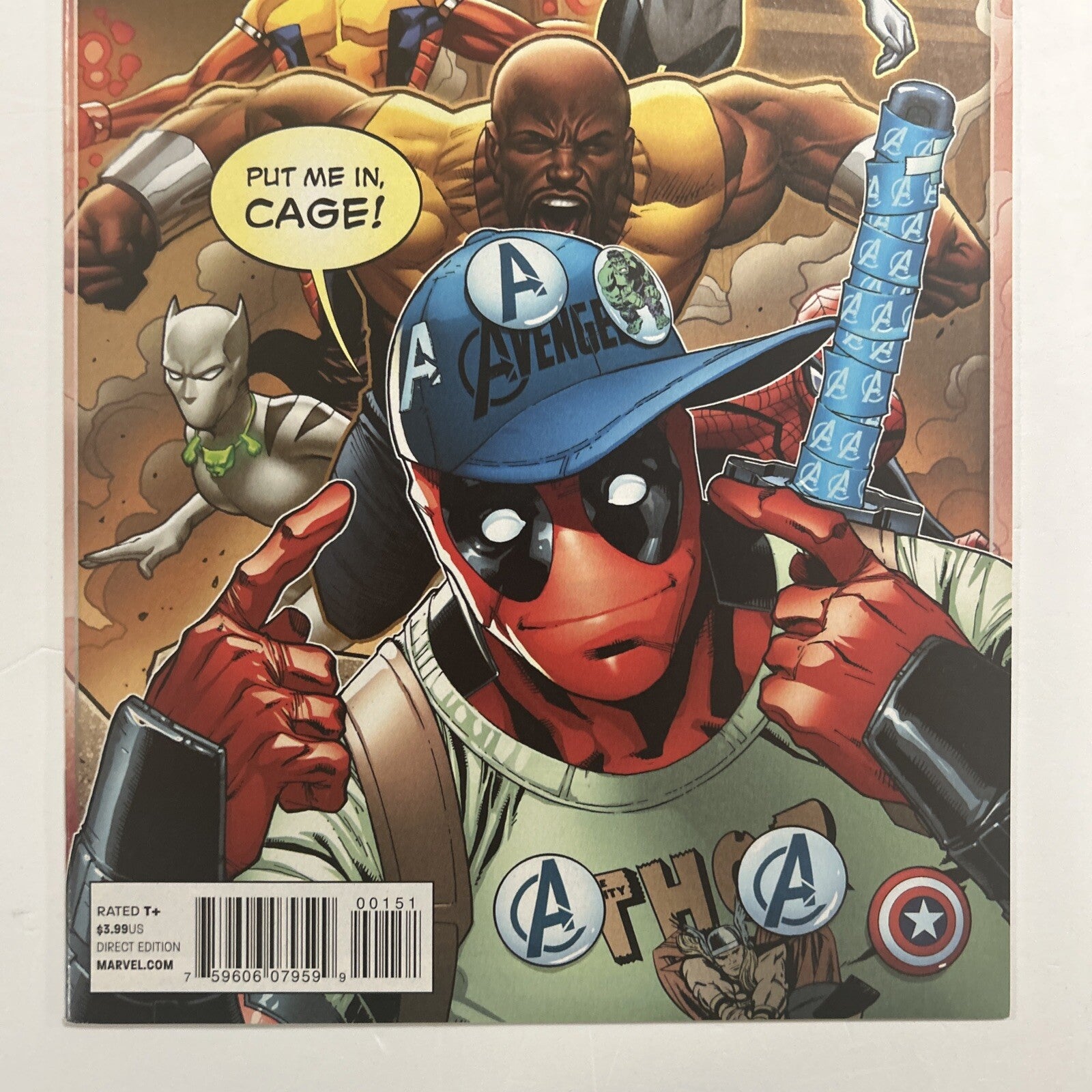 The Mighty Avengers Infinity  #1 2013 NM Deadpool Variant 1st Monica Rambeau as2