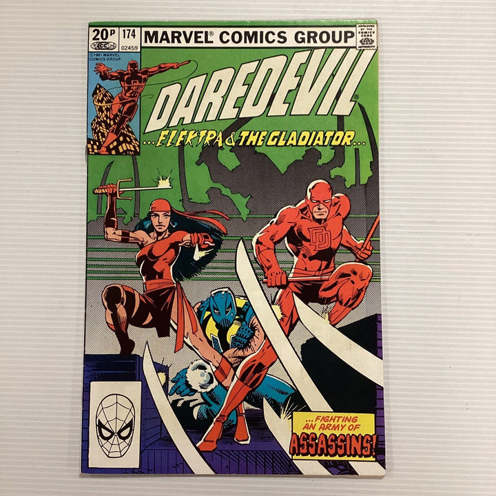 Daredevil #174 1981 VF 1st Appearance of the Hand