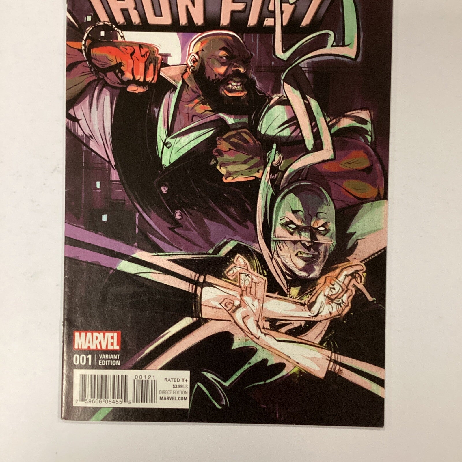 Power Man And Iron Fist #1 2016 VF/NM Visions 1:25 Variant2