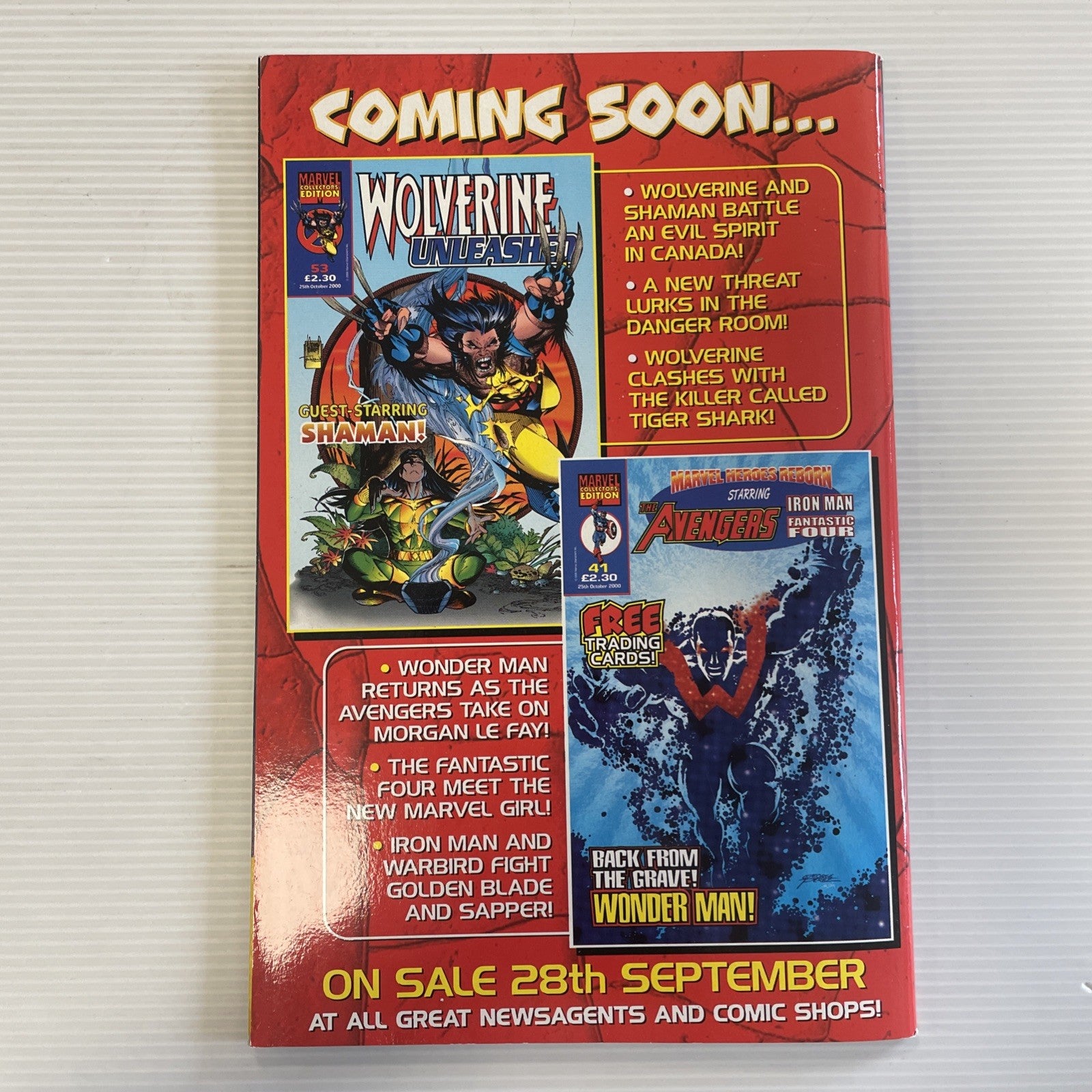 Astonishing Spider-Man #65 2000 VF- UK Marvel Panini Inc. Free Gift Card5