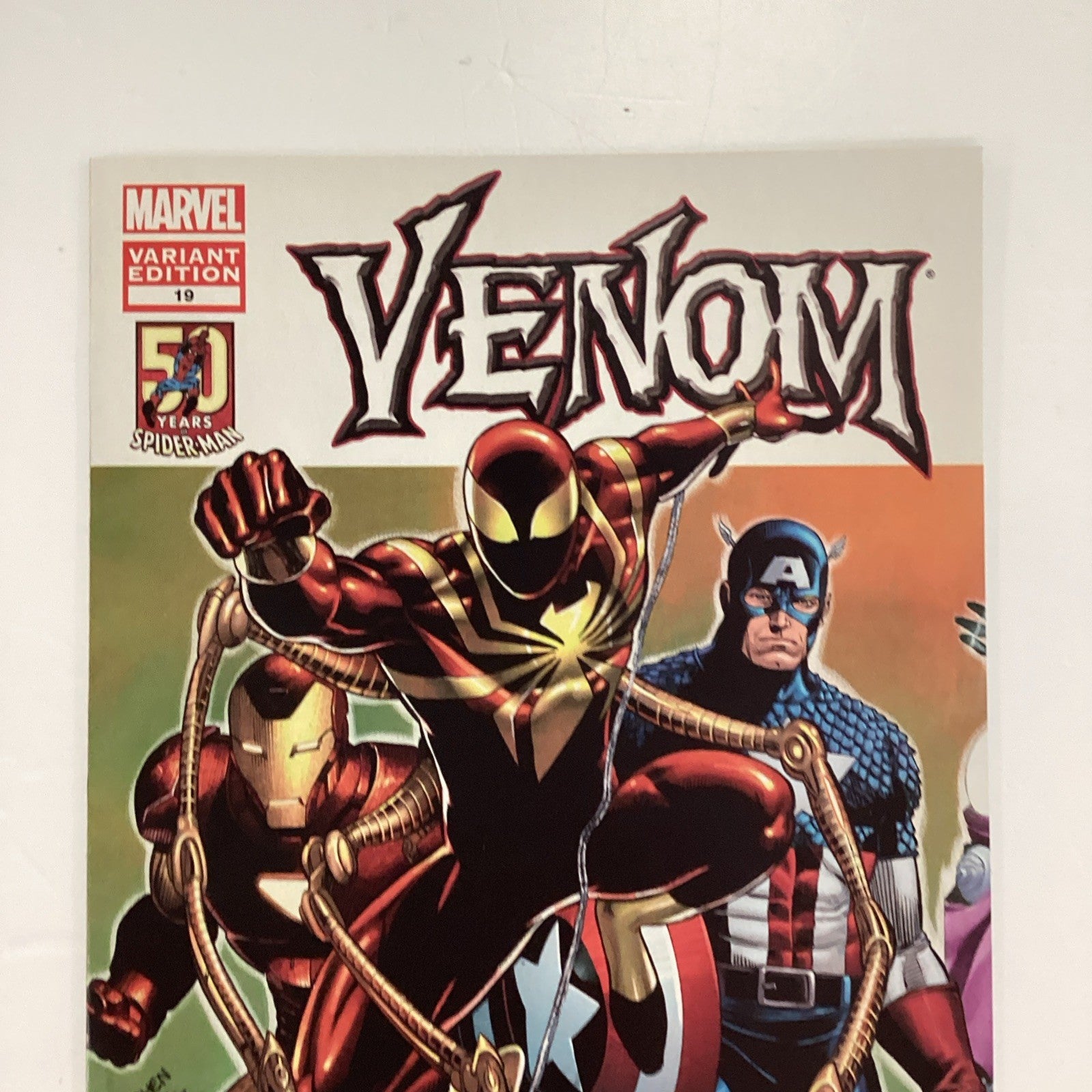 Venom #19 2012 VF/NM Sean Chen Amazing Spider-man Motion Variant1