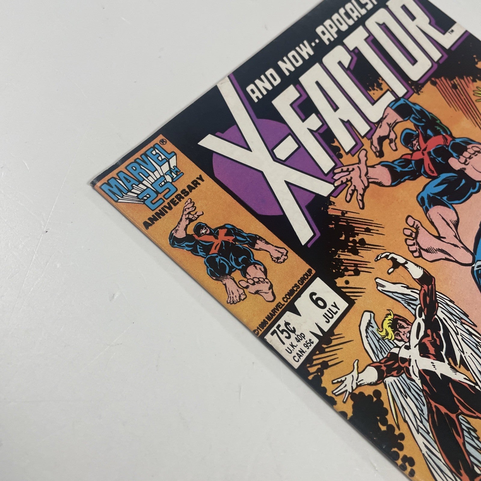 X-factor #6 1986 FN/VF 1st Full Appearance of Apocalypse *See Description5