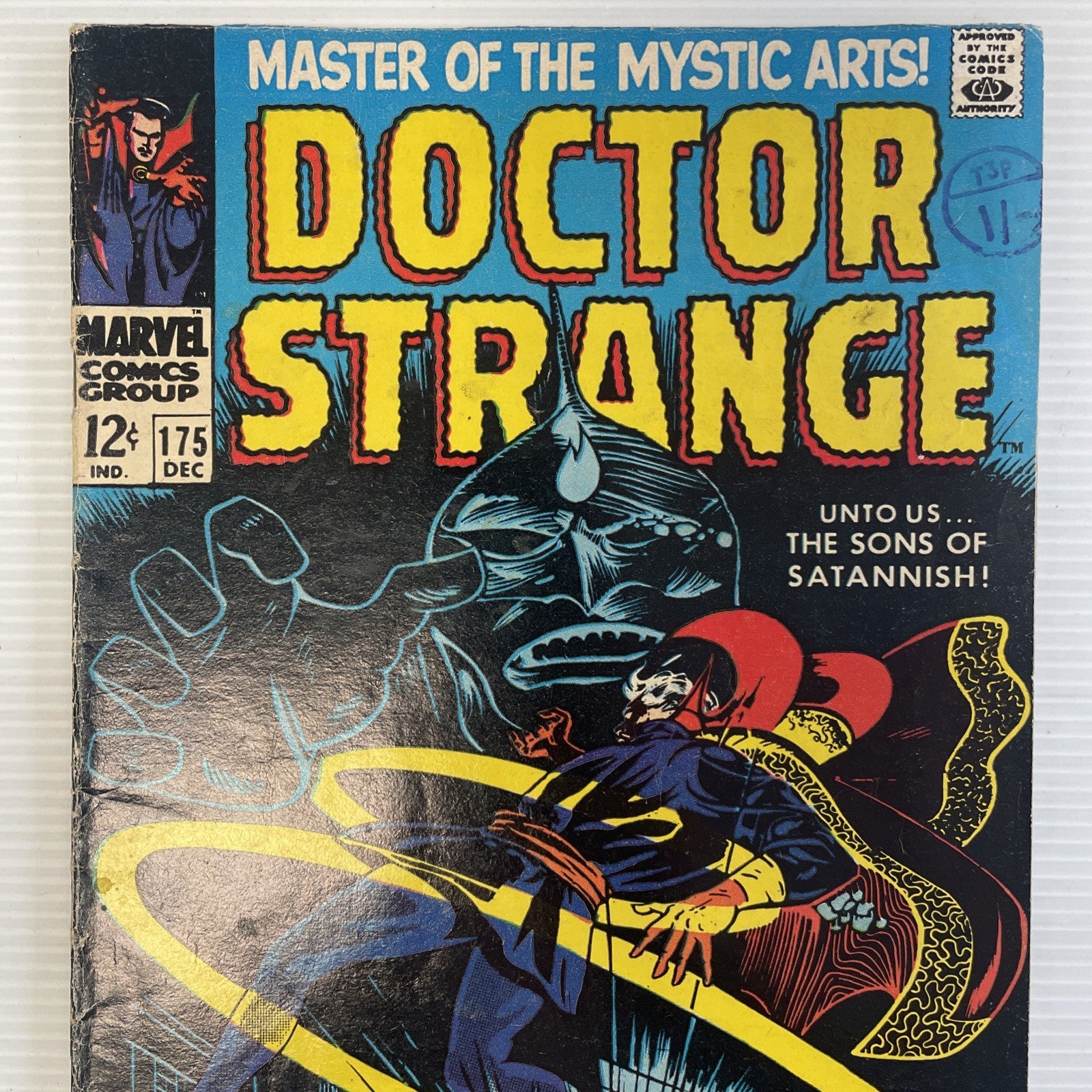 Doctor Strange #175 1968 VG- 2nd Appearance of Satannish Pence Stamp**1