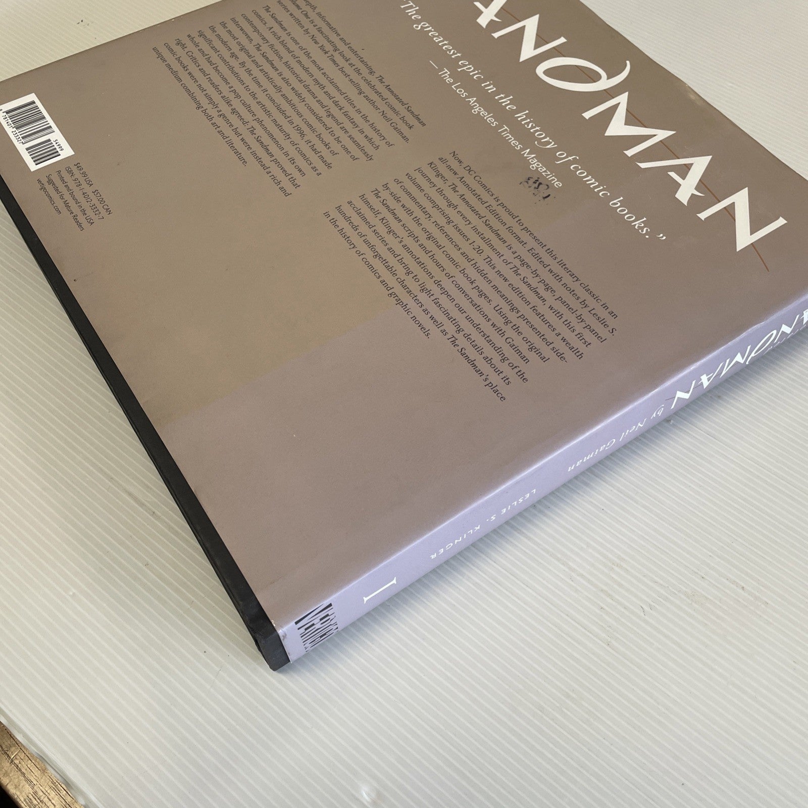 The Annotated Sandman Volume One Issues #1-20 2011 Hardcover7