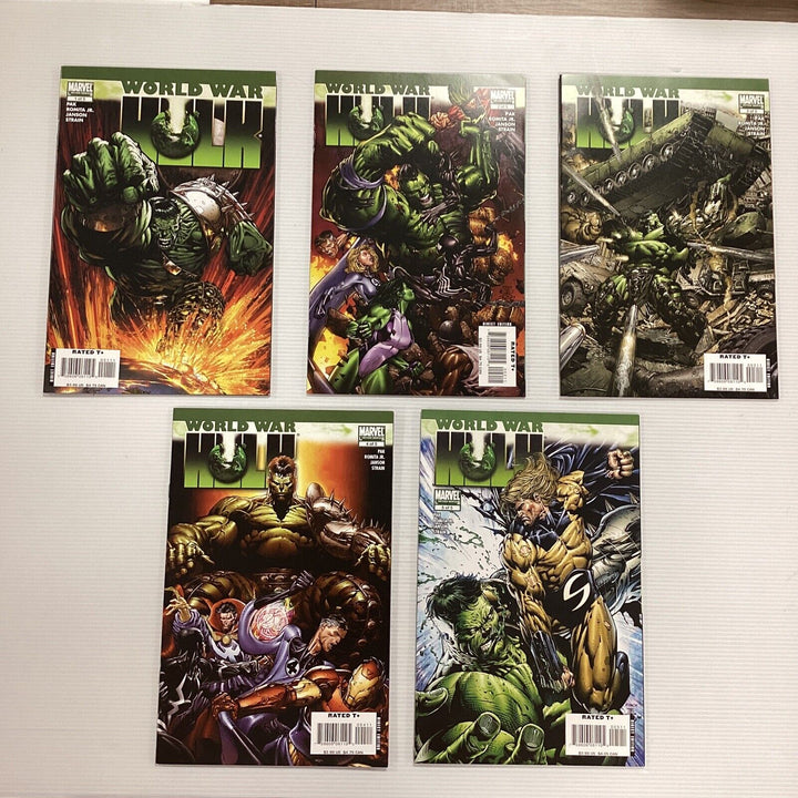 World War Hulk #1-5 2007 Average VF/NM